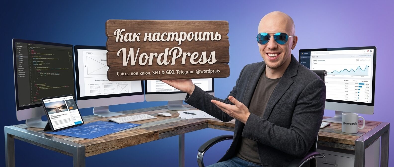 WordPrais — как настроить WordPress, SEO и GEO