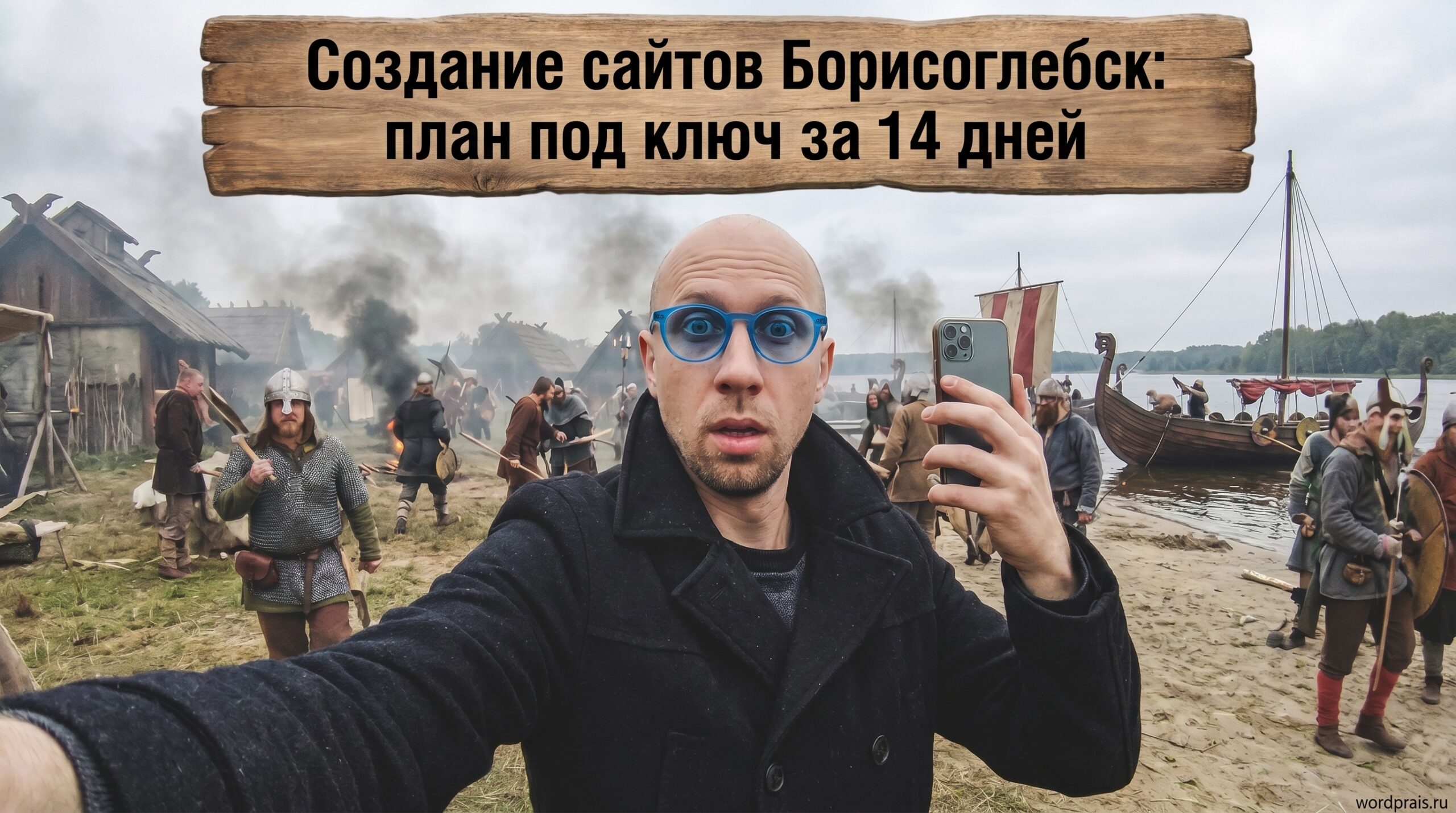 Создание сайтов в Борисоглебске: план под ключ за 14 дней на WordPress
