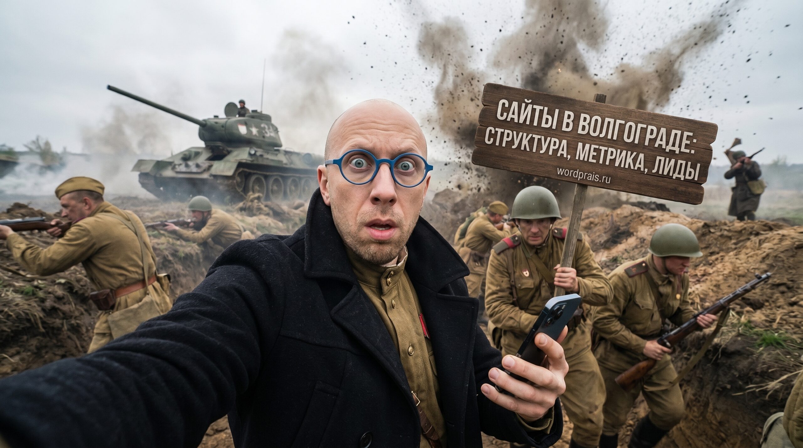 Создание сайтов в Волгограде: структура, запуск и Метрика