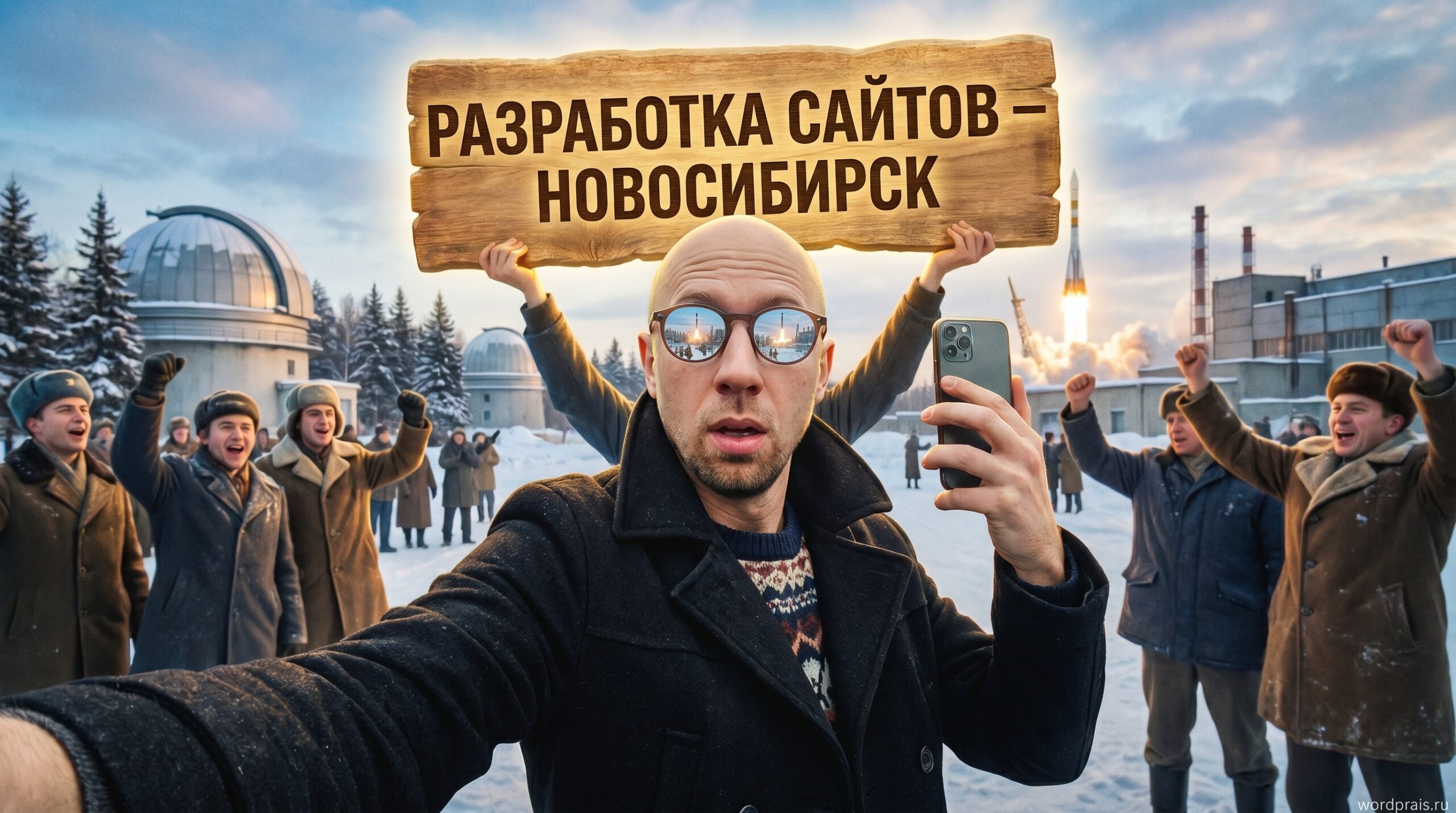 Обложка статьи: разработка сайтов в Новосибирске, WordPress и GEO для бизнеса