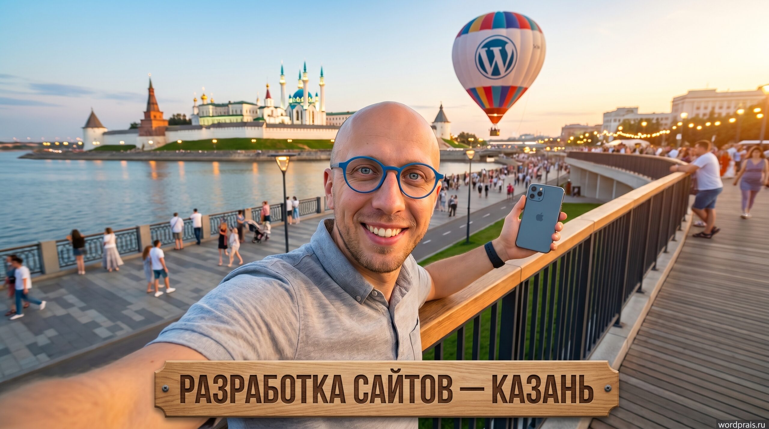 Обложка: разработка сайтов в Казани, WordPress и GEO для бизнеса