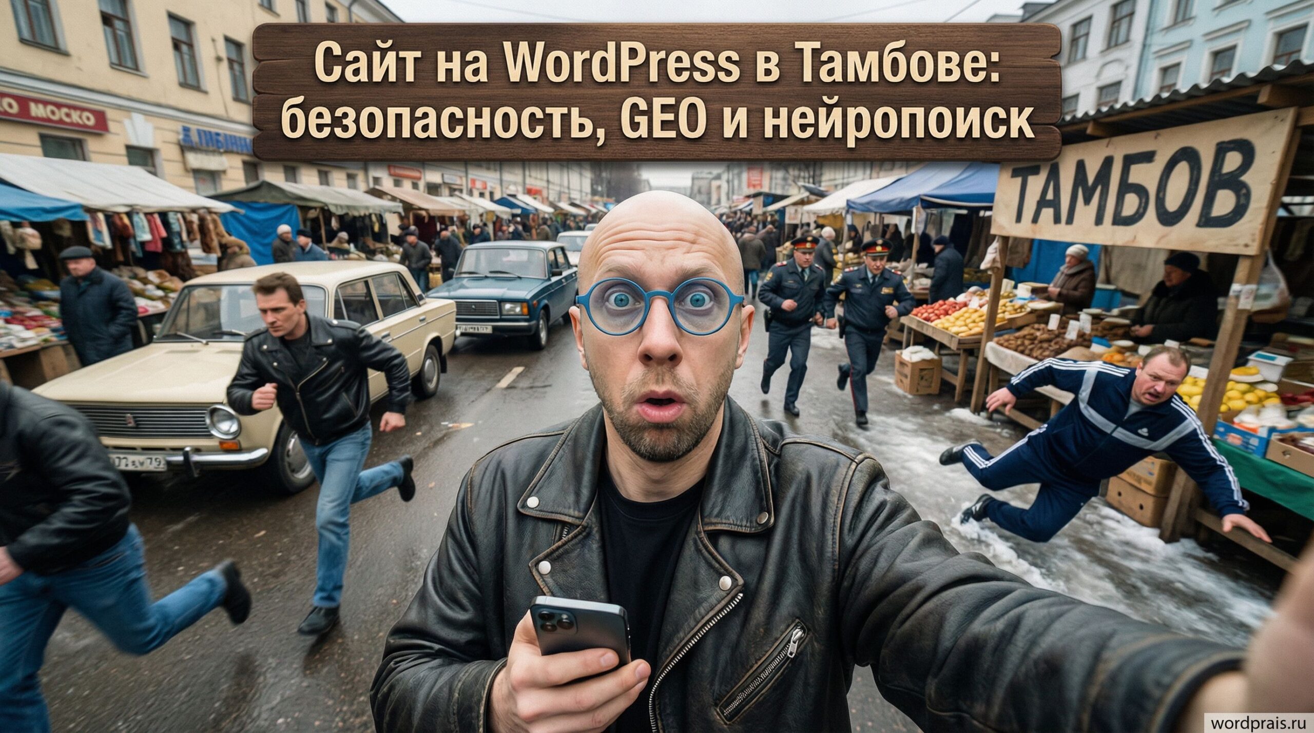 Обложка: сайт на WordPress в Тамбове