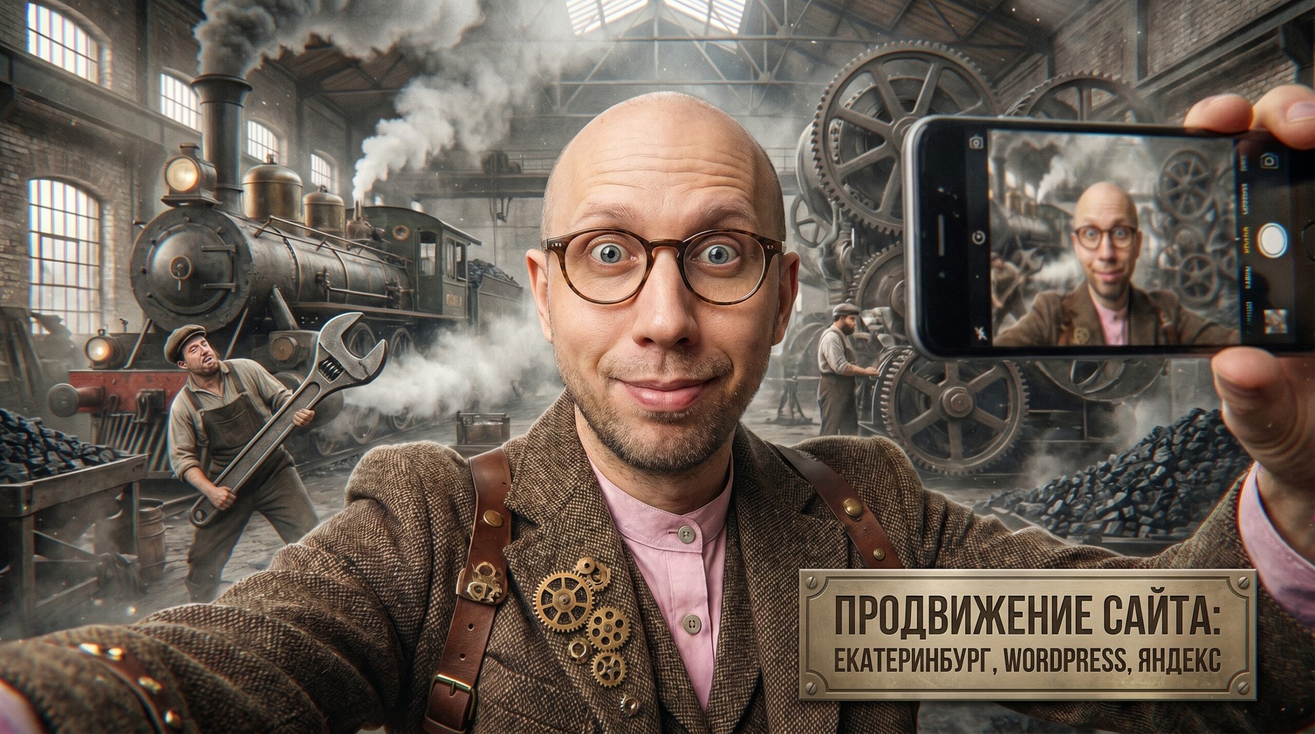Андрей Русских, WordPrais: обложка статьи про продвижение сайта в Екатеринбурге