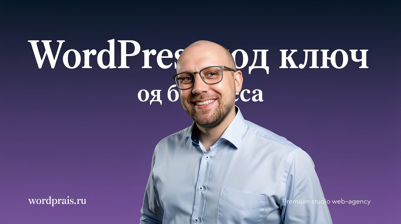 Баннер: экспертиза WordPress, бриф и приёмка проекта для бизнеса на wordprais.ru