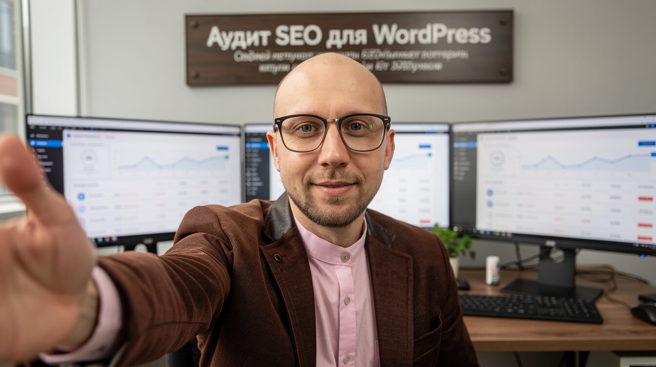 SEO-анализ и аудит сайта на WordPress — обложка статьи