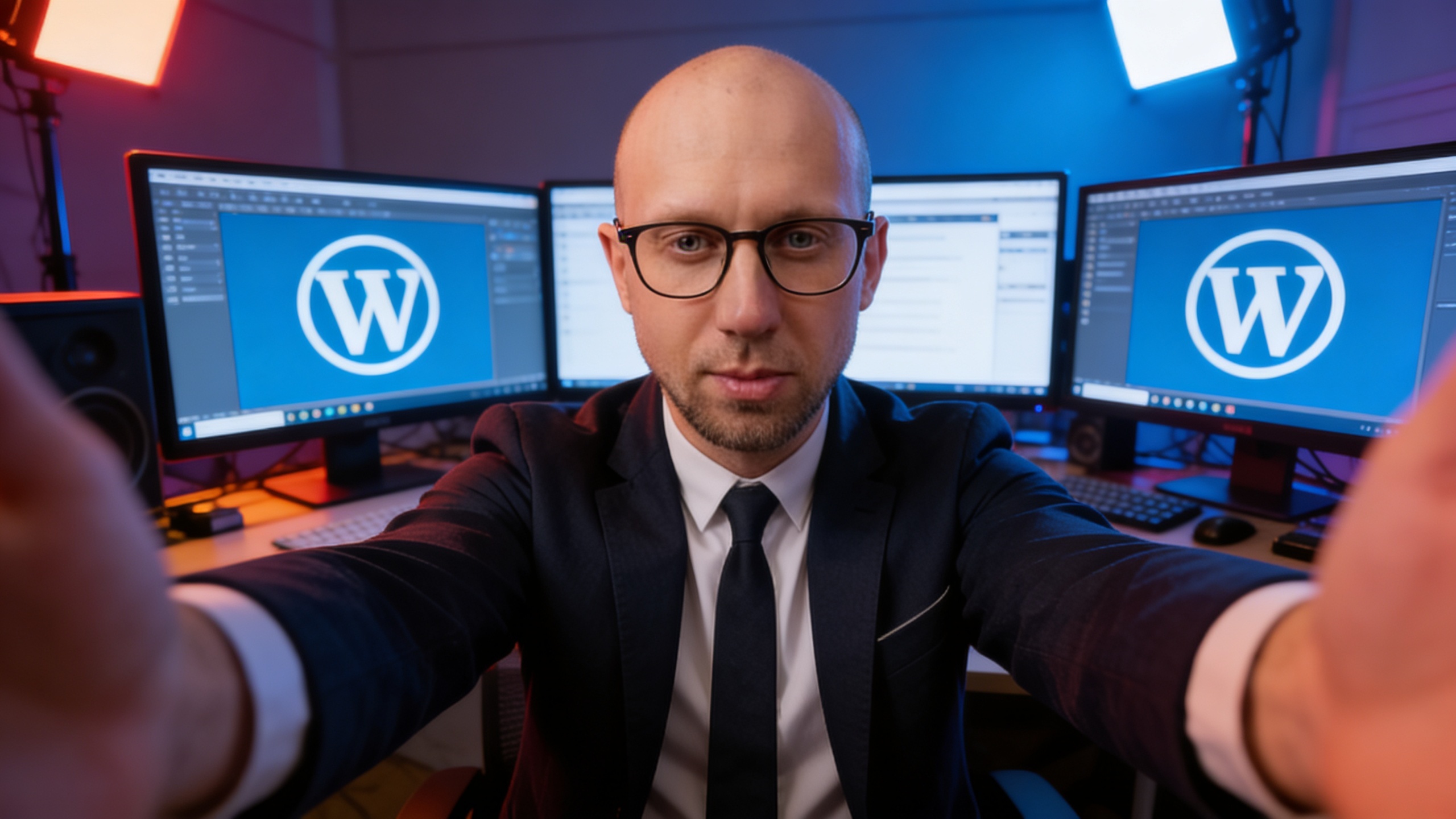 Андрей Русских в студии WordPrais: создание сайта на WordPress от идеи до запуска — обложка материала